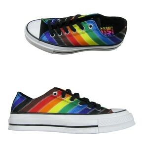 Converse Chuck Taylor Low 70 “Pride”  Rainbow Shoe men’s size 7 women’s 9